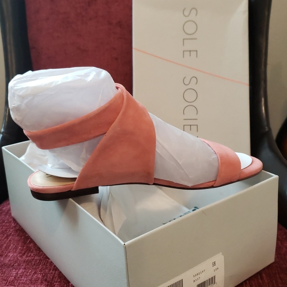 Sole Society –Calynda Bow Ankle Wrap 7 - Picture 5 of 7